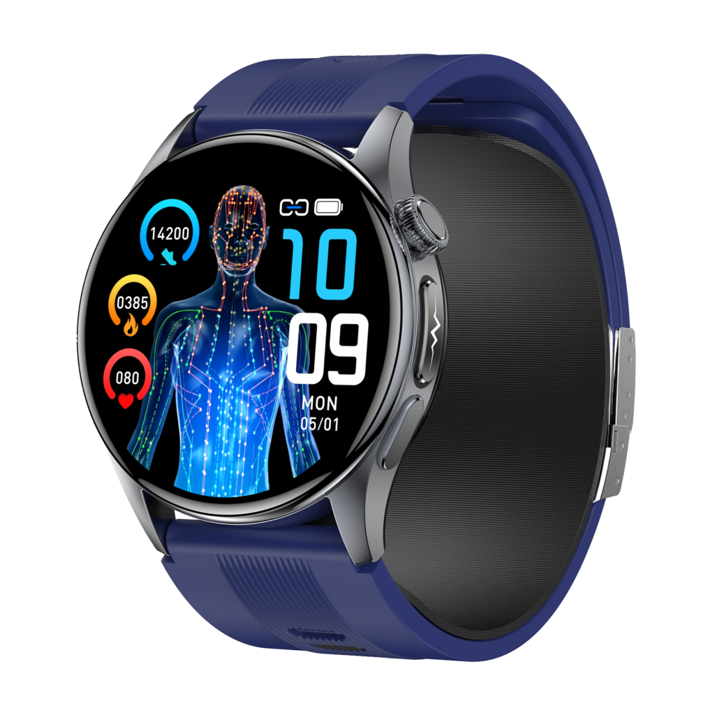S200 2.06″ AMOLED Air Pump Blood Pressure Smart Watch with ECG, AI Health Analysis - image 4