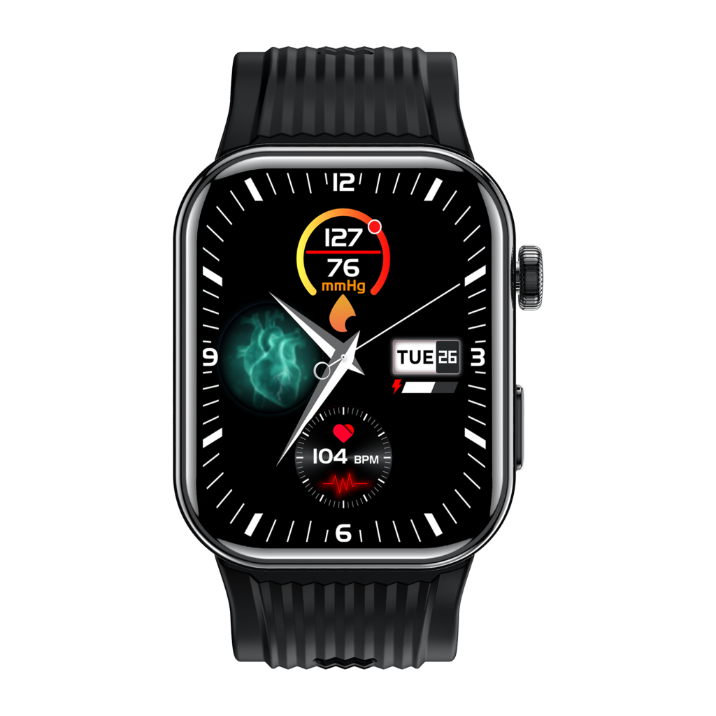 S191 Air Pump Blood Pressure Smartwatch with ECG, AMOLED Display & AI Health Management - image 3