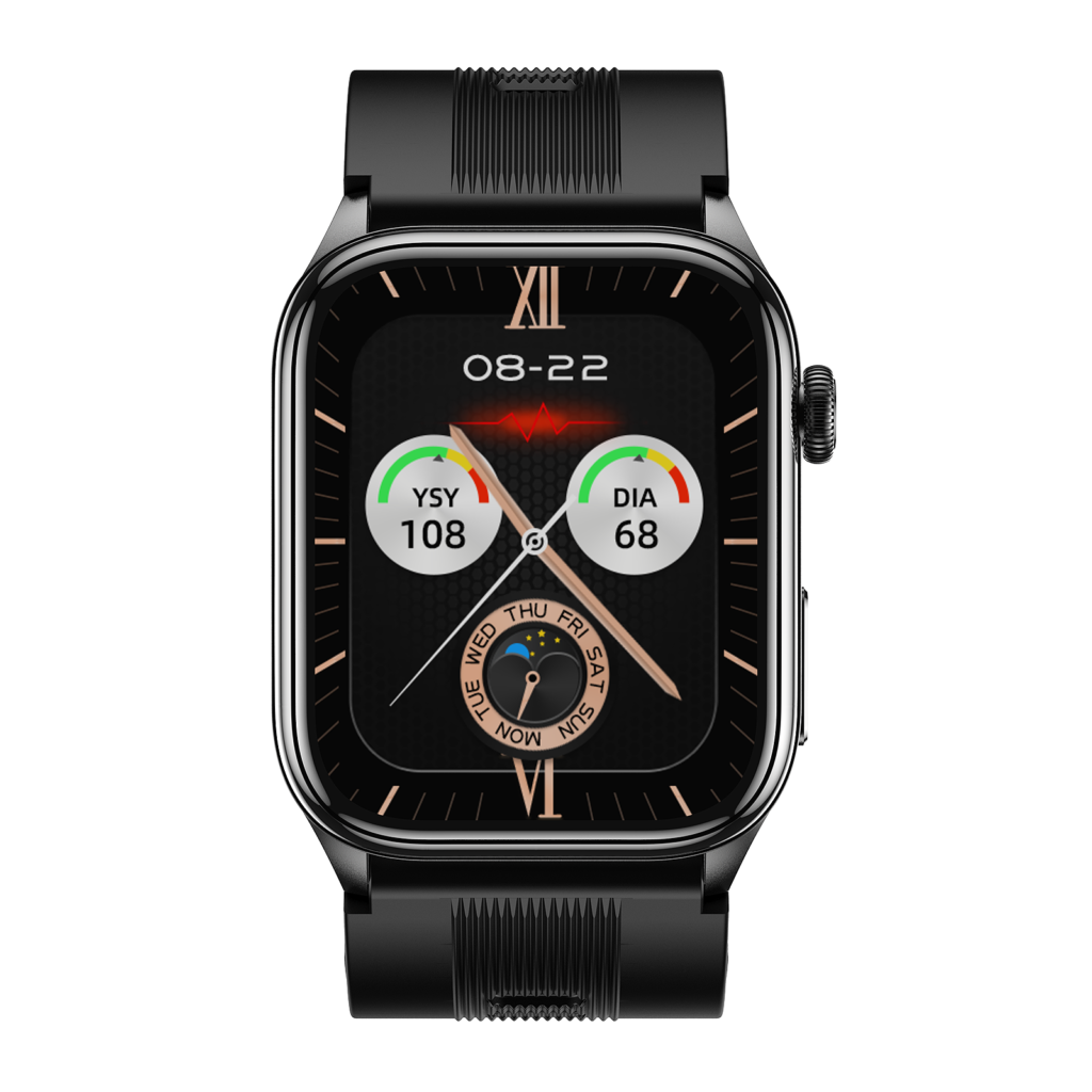 S101 Air Pump Blood Pressure Smart Watch with ECG, AI Health Analysis & 2.06″ AMOLED Display - image 4