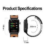 S101 Air Pump Blood Pressure Smart Watch with ECG, AI Health Analysis & 2.06″ AMOLED Display thumbnail 8
