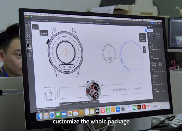 3D structural design and CAD engineering for smart watch