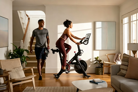 Health and fitness platform user tracking workout data